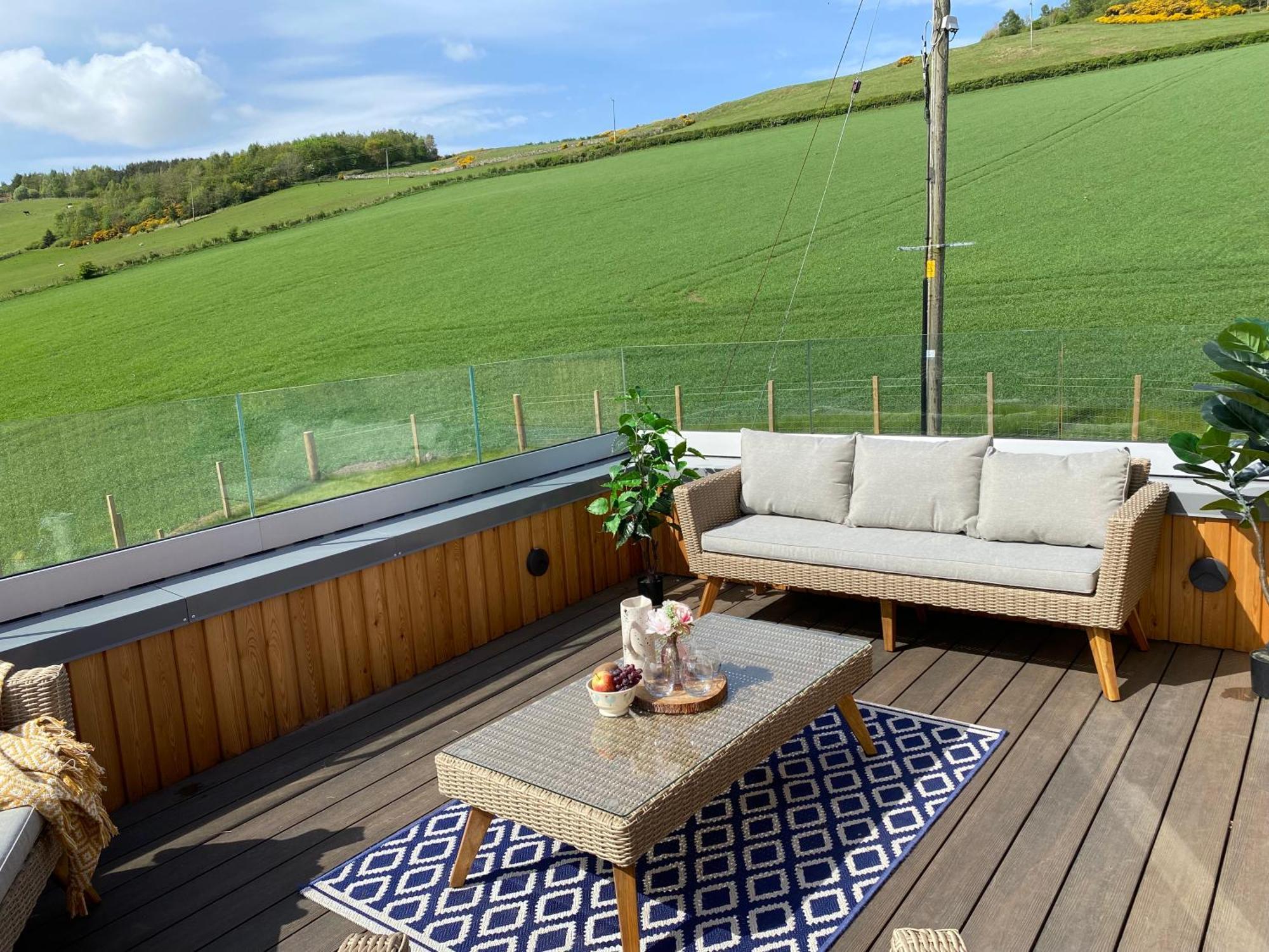 Luxury Lodge With Hot Tub At Lindores Newburgh  Exterior photo